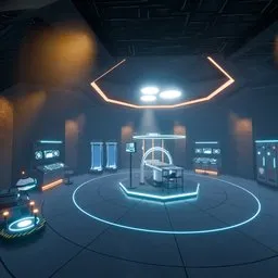 Sci-Fi Interior Room