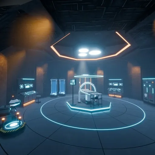 Sci-Fi Interior Room