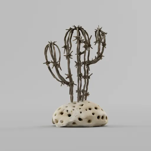 Barbed wire cactus