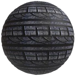Block Tire Tread