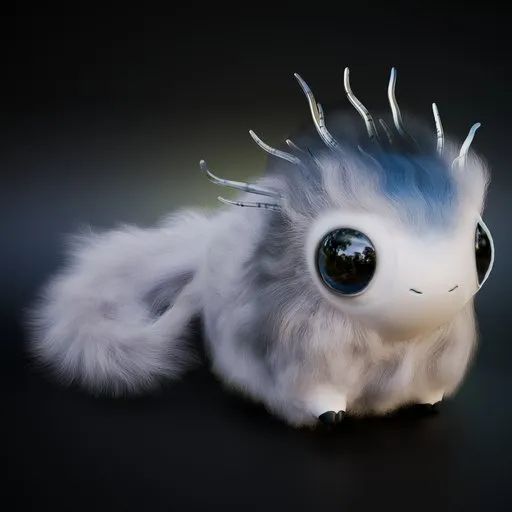 Forest Fluffy Creature Rigged