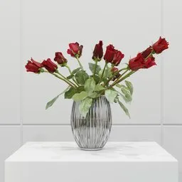 Crimson Rose Elegance