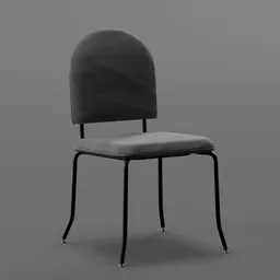 Wedding chair black