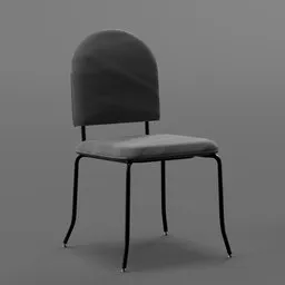 Wedding chair black