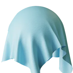 Calfskin Leather Sky Blue