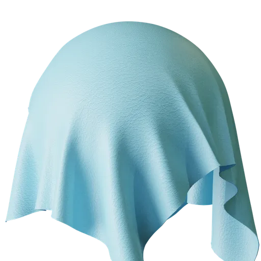 Calfskin Leather Sky Blue