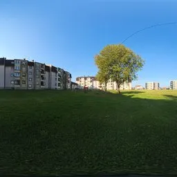 Residential Building Lawn - Sunny 12k