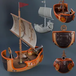 Stylized Ship