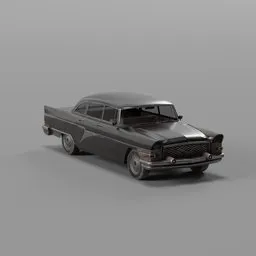Vintage Abandoned Sedan