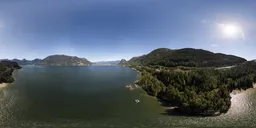 Sunny Mountain Landscape Day