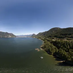 Sunny Mountain Landscape Day