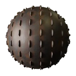 Worn Industrial Diamond Plate