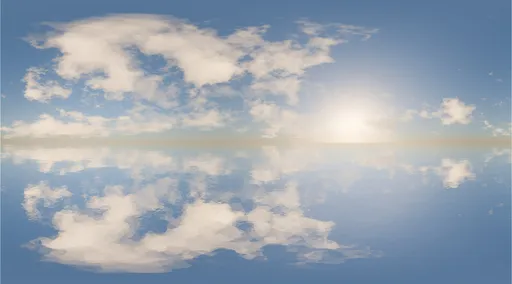 Soft Horizon Sky Reflection