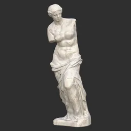 Marble Venus de Milo Statue