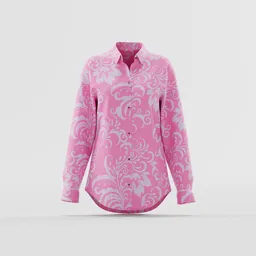 The Rose Damask Blouse