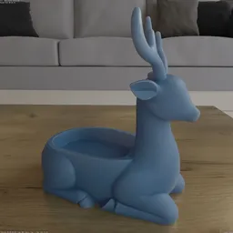 Deer  Candy Bowl Organizer Planter