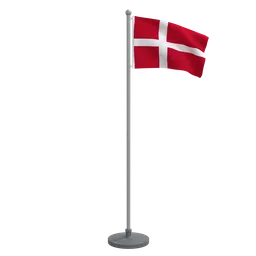 Animated Flag of Denmark