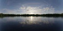 Sunny Cloudy Nature Sunset