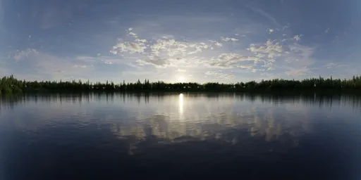 Sunny Cloudy Nature Sunset