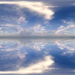 Infinite Real Sky - Cloudy Sunset