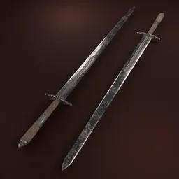 Steel Broadsword