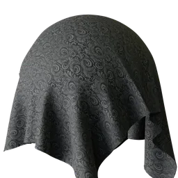 High-resolution 4K handmade medieval fabric texture for PBR rendering in Blender 3D and other applications.