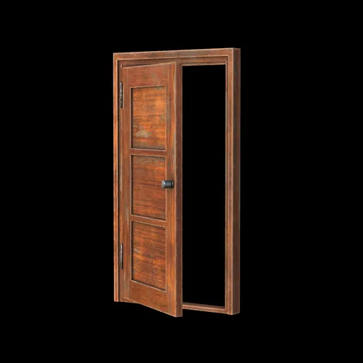 Wood door