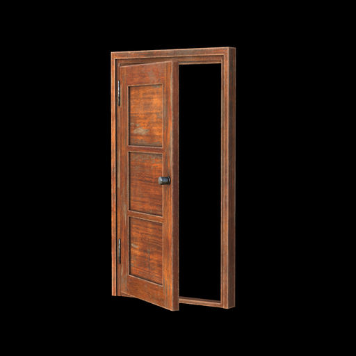 Wood door