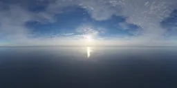 Aerial Landscape Sunny Evening