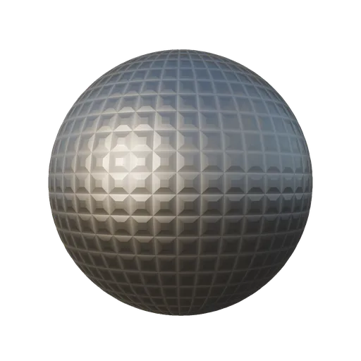 Geometric Studded Metal