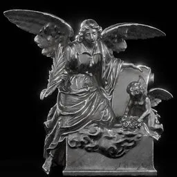 statue of Steel Angel