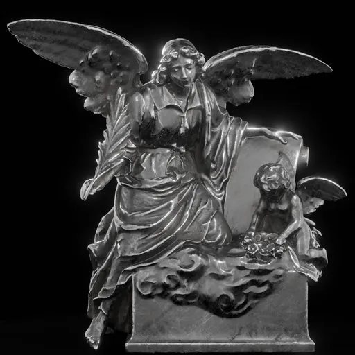 statue of Steel Angel