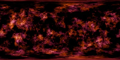 Galaxy Nebula HDRI with Stars