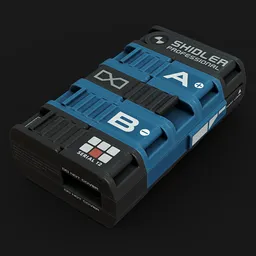 Scifi Battery Kitbash Prop