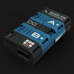 Scifi Battery Kitbash Prop