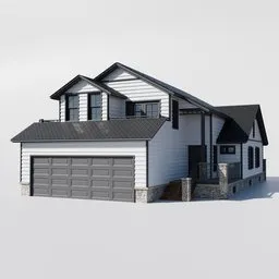 Classic Style Exterior House 14