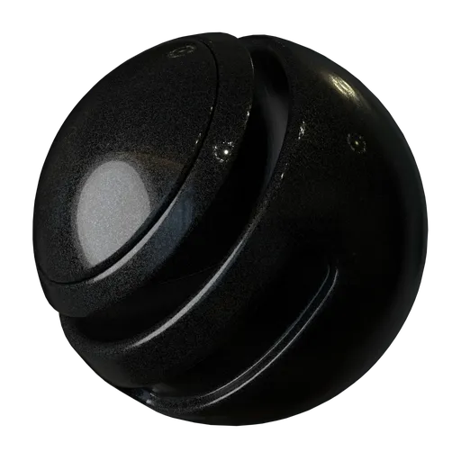 High-quality Galaxy Black Granite procedural texture for Blender 3D PBR material creation.