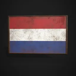 Netherlands Flag Picture Frame