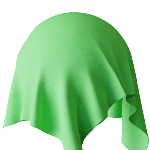 Green Textured Fabric