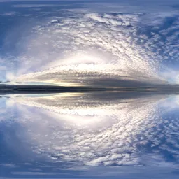 Infinite Sky - Cloudy Evening Sunset