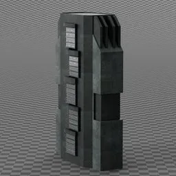 Sci-Fi Mega building