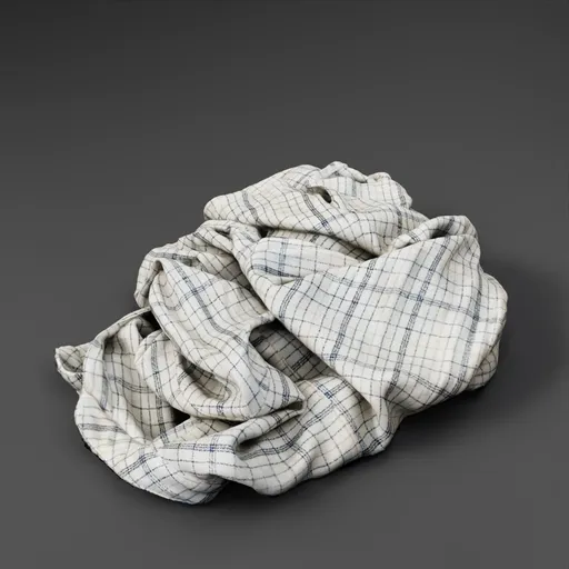 Crumpled T-Shirt Fabric Scan