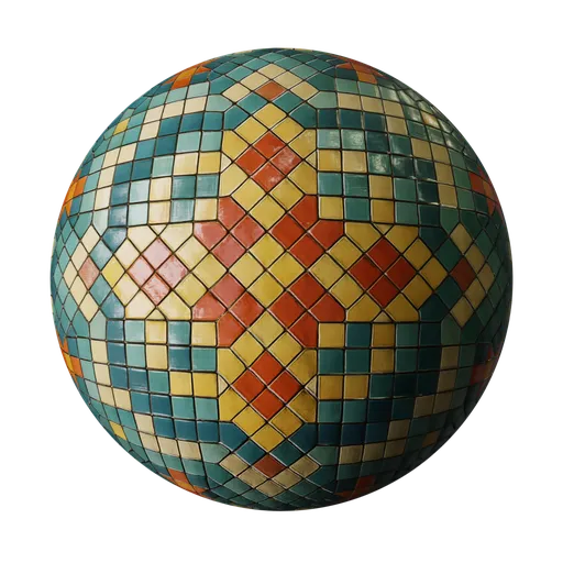 Mosaic Ancient Pattern Ceramic Tile