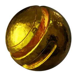 Cartoon Gold Texture