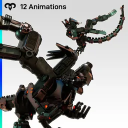 Dragon Sci-FI Animated