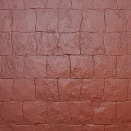 Square Stone wall