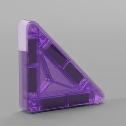 Right angled triangular magnetic product