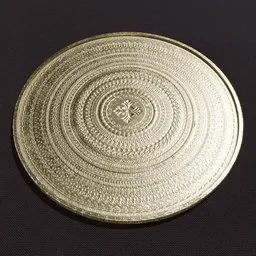 Coin Gold Ornamental