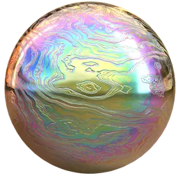 Iridescent Pearl Glass