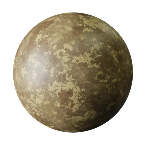 Realistic desert camo PBR shader for Blender 3D, perfect for military and tactical 3D modeling.